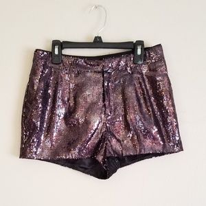 Sparkly Black Shorts